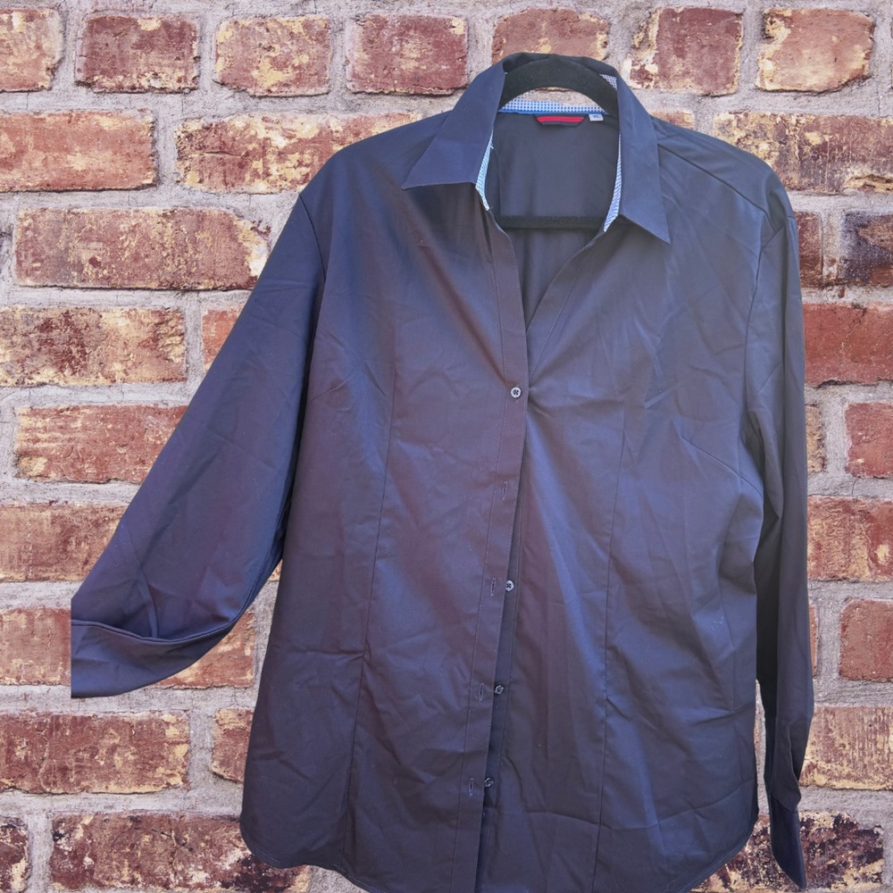 Dark blue Button-Up Shirt